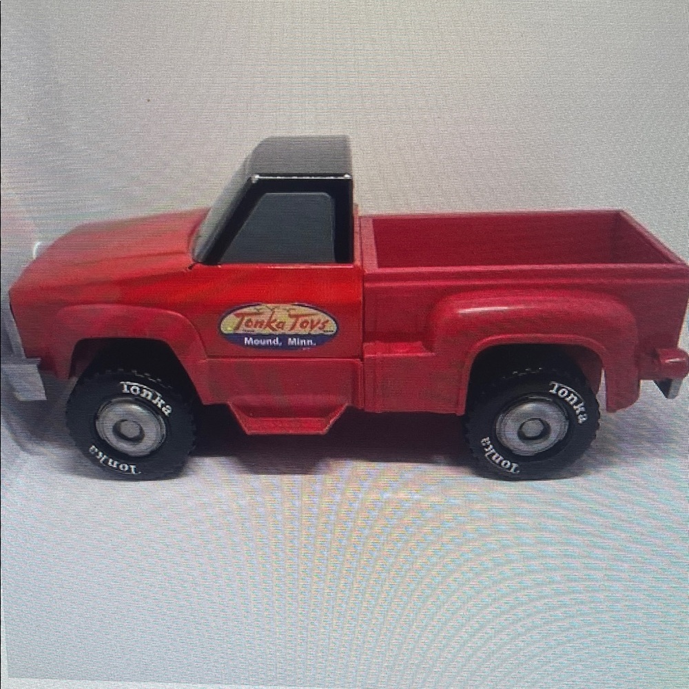 Tonka Bold Red Pickup Truck
